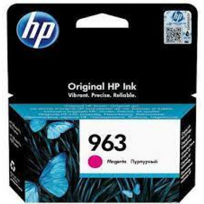 HP 963 (3JA24AE) MAGENTA Original OfficeJet Ink Cartridge (10.74 ml)